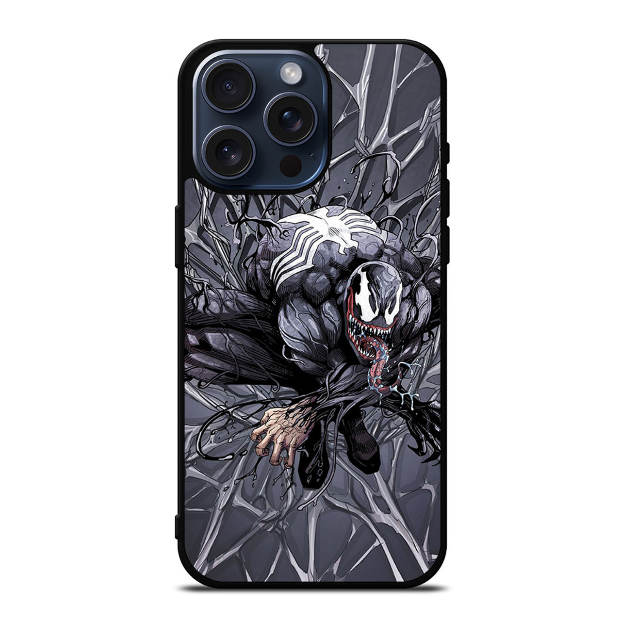 SPIDERMAN VENOM MARVEL iPhone 15 Pro Max Case